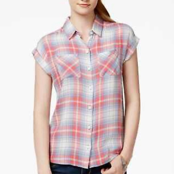 CONFESS•PLAID•Tunic - Picture 1 of 11